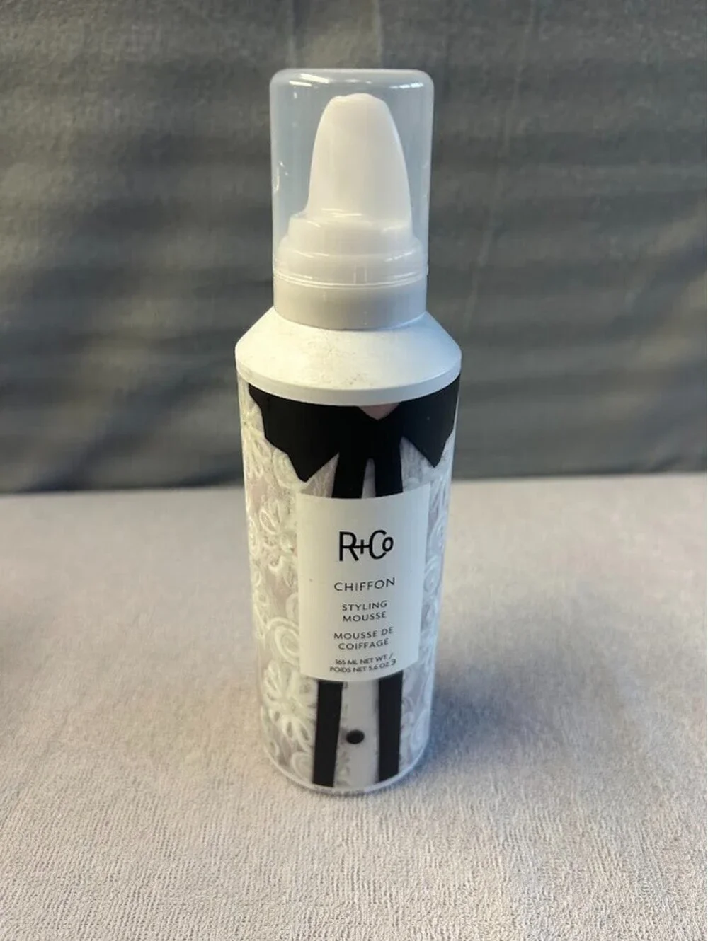 R and Co Chiffon styling mousse